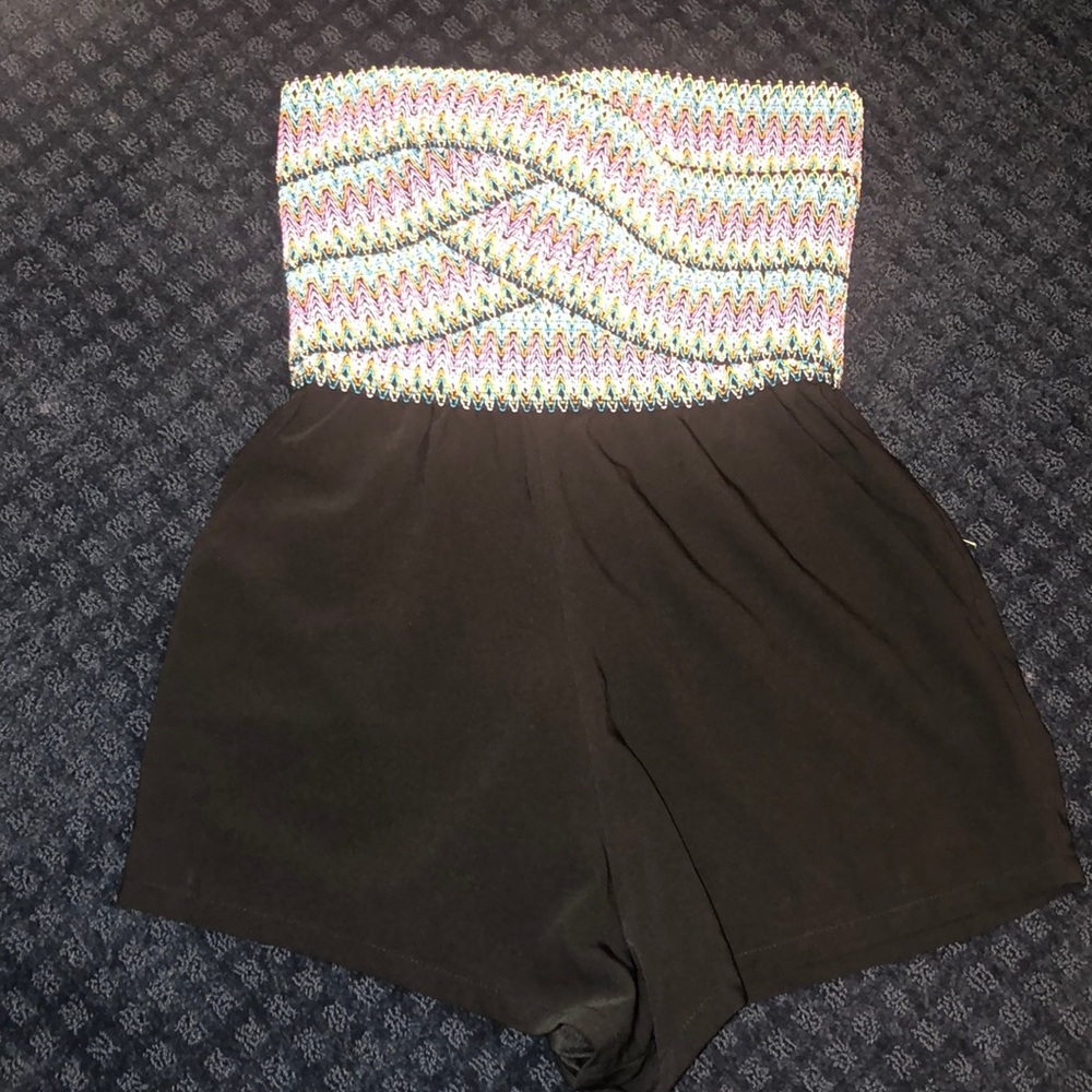 Heartbeeps Strapless Romper